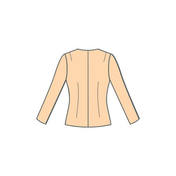 Βασικο πατρον κορσάζ - Basic blouse pattern