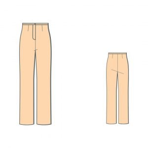 Βάση πατρόν για παντελόνι - Basic Pants Sewing Pattern