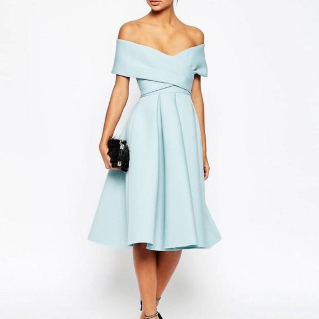 sachin and babi light blue dress 7 types of fabrics to sew your evening dress main image 0