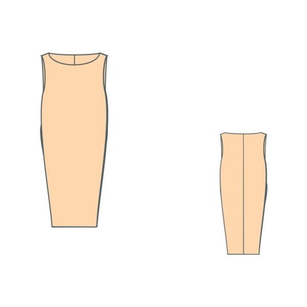 cocoon φόρεμα πατρόν ραπτικής - cocoon dress pattern