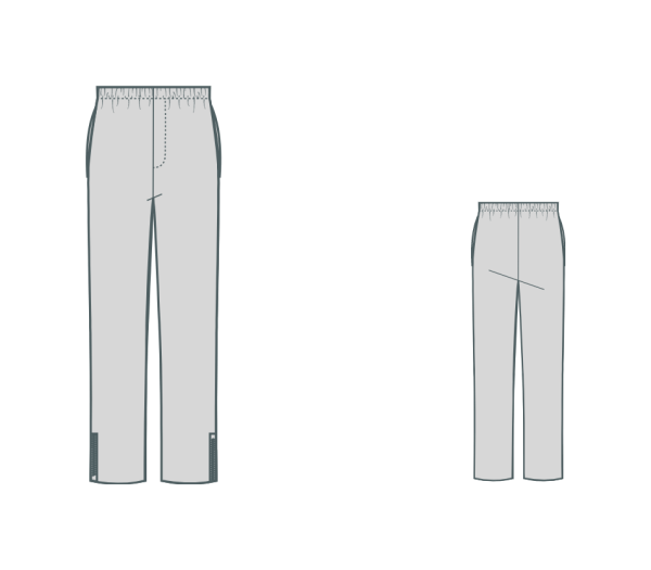 ίσιο παντελόνι πατρόν - straight leg pants mens pattern
