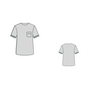 κλασικό t-shirt - classic fit t-shirt pattern