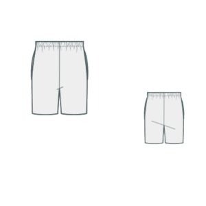 ανδρικό σορτς πατρόν / pull on shorts pattern