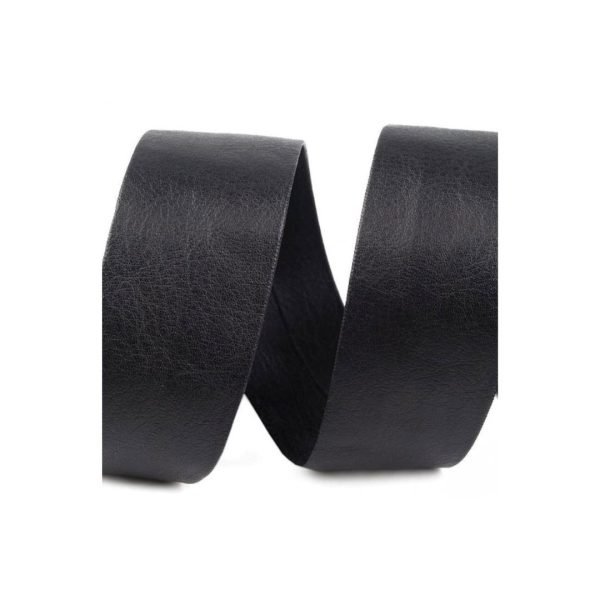 ρέλι δερματίνης μαύρο / Black faux leather ribbon