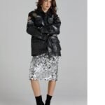 AYIOS Foil Jacket Black – Unisex statement τζάκετ με γυαλιστερό φινίρισμα και ζωγραφισμένα patches