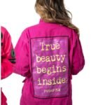 AYIOS Rubini Jacket – Χειροποίητο φούξια statement unisex τζάκετ