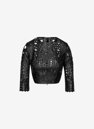 3/4 Sleeves Cropped Top