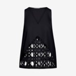 A-Line Tank Top in Black