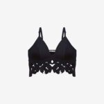 Bralette Top In Black