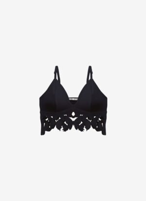 Bralette Top In Black