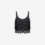 Cropped Camisole in Black