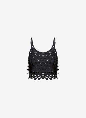 Cropped Camisole in Black