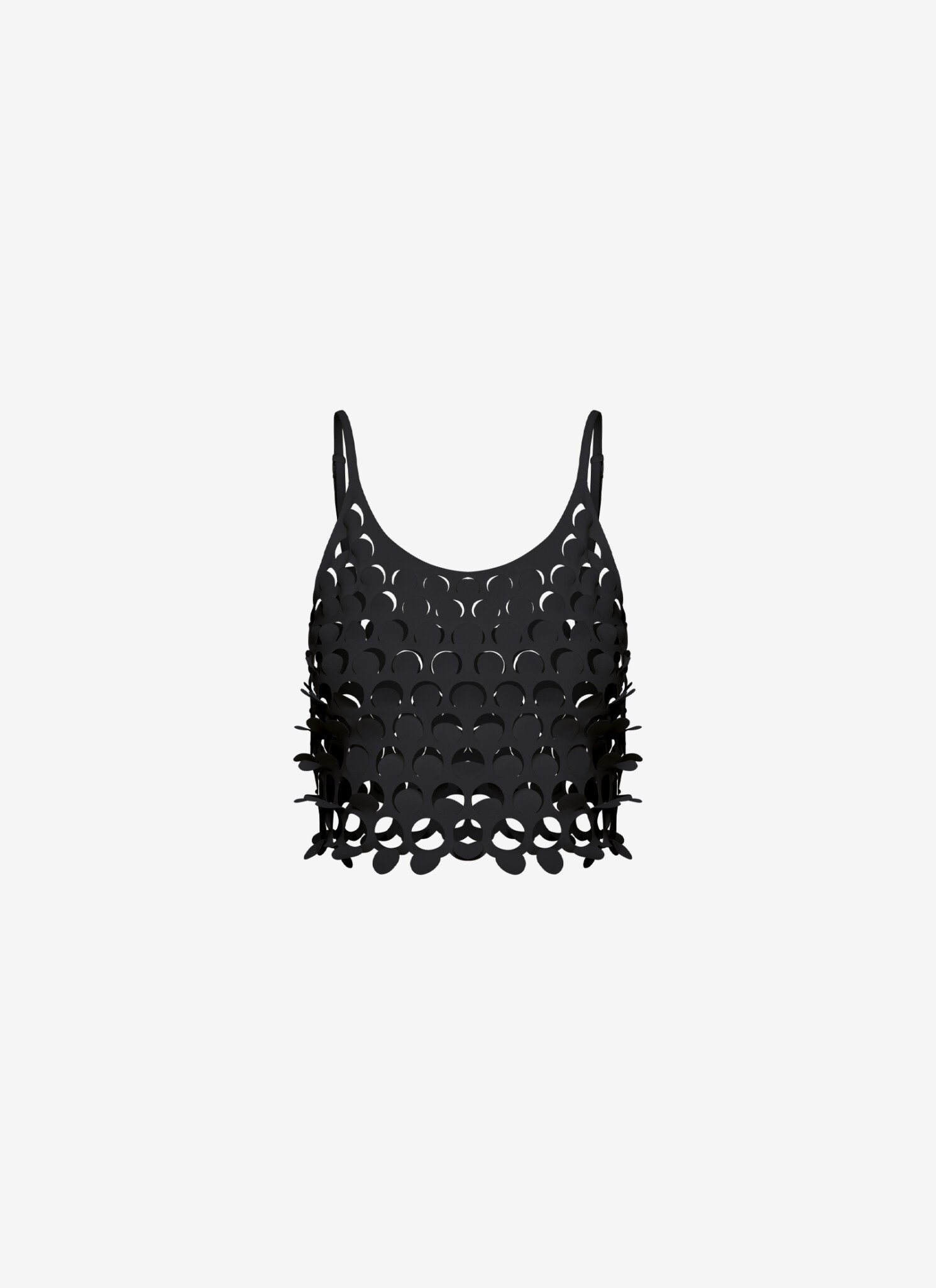 Cropped Camisole in Black