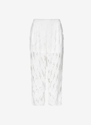 Cropped Pants in White