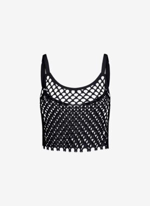 Cropped Top in Black