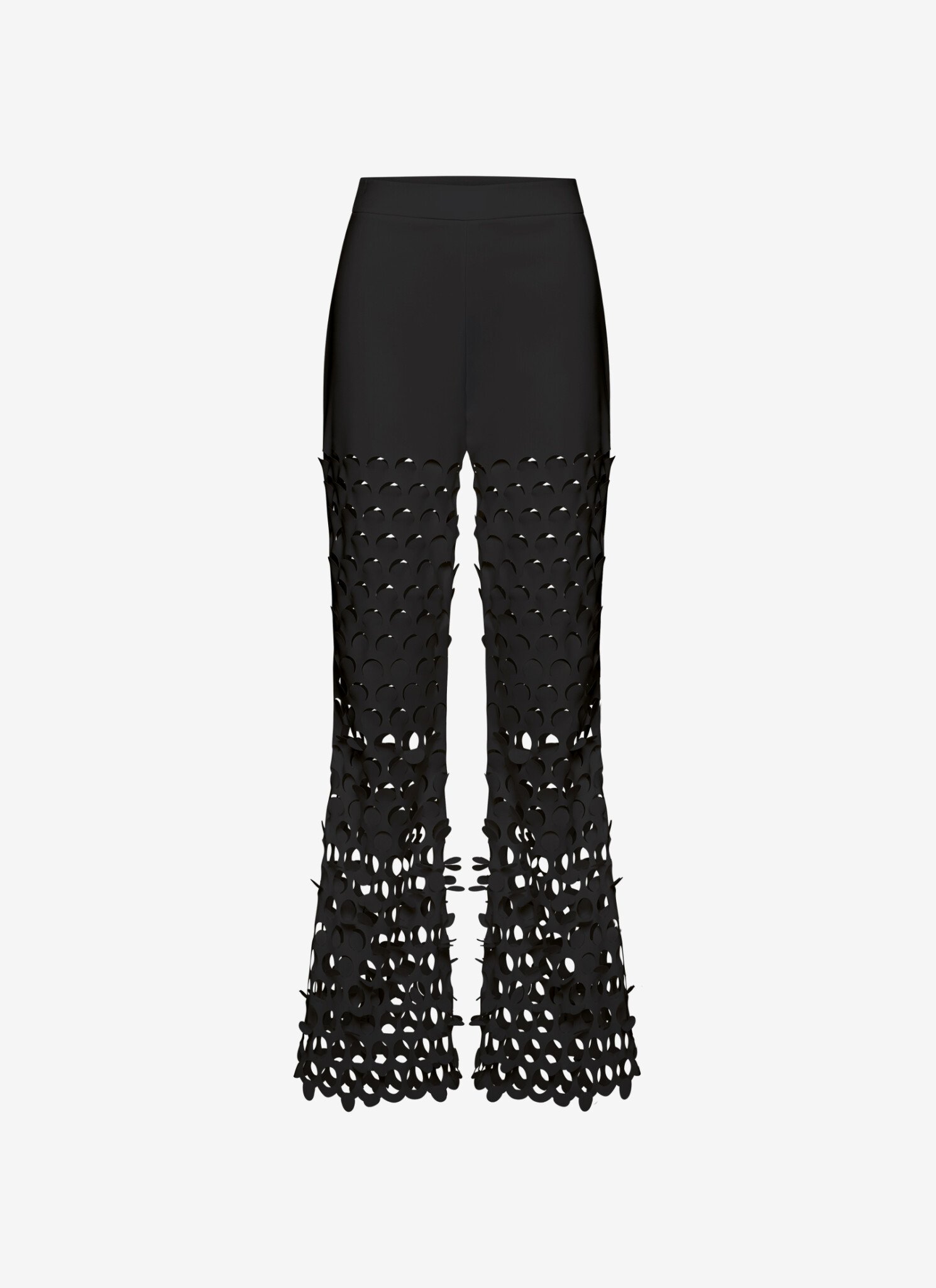 Flared Pants in Black