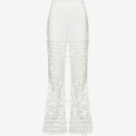 Flared Pants in White