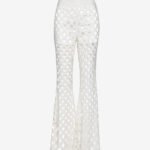 Flared Pants in White