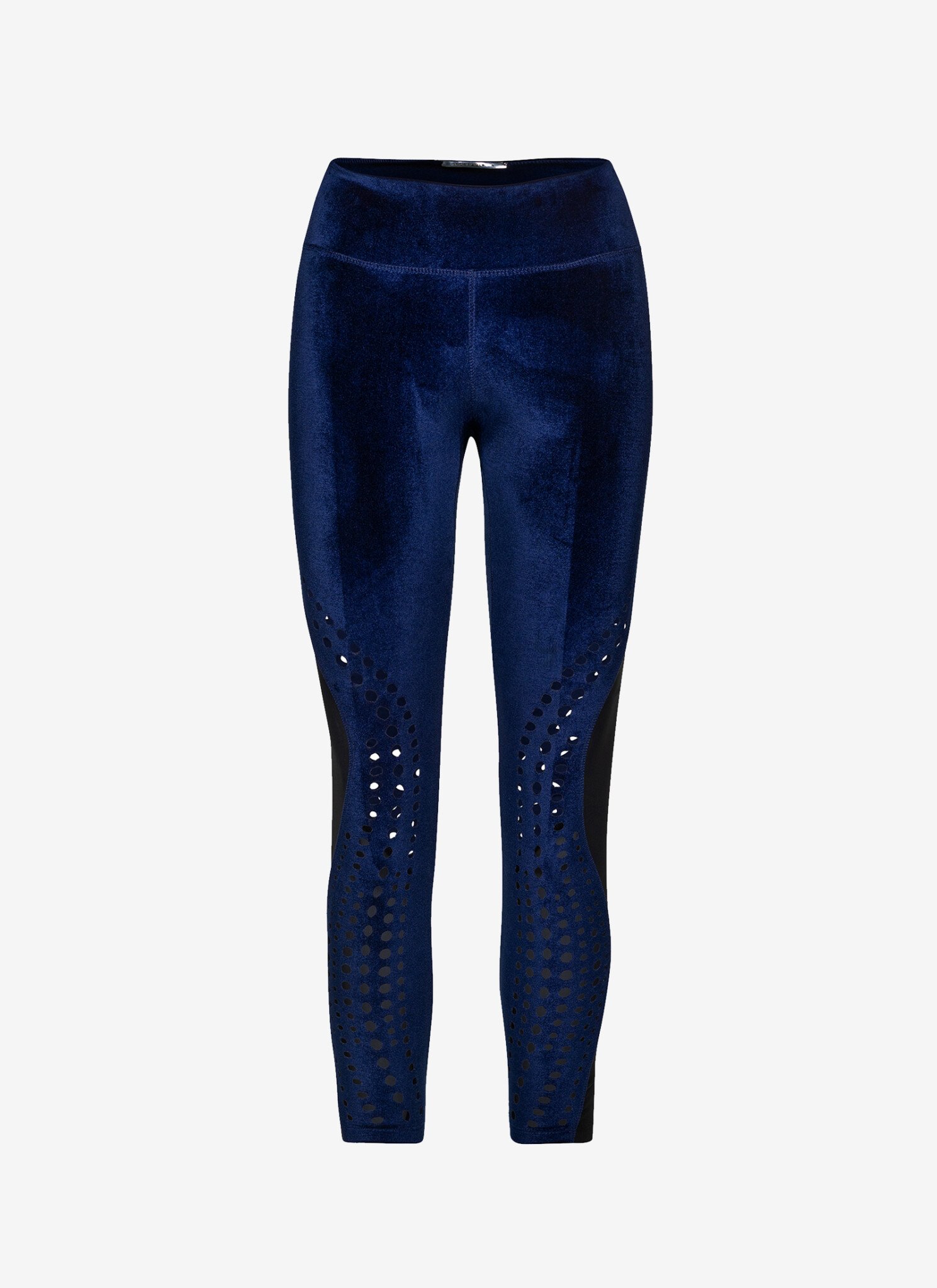 Leggings in Blue Velour