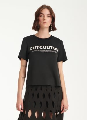 Logo T-Shirt In Black