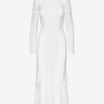 Long Sleeved Dress in White