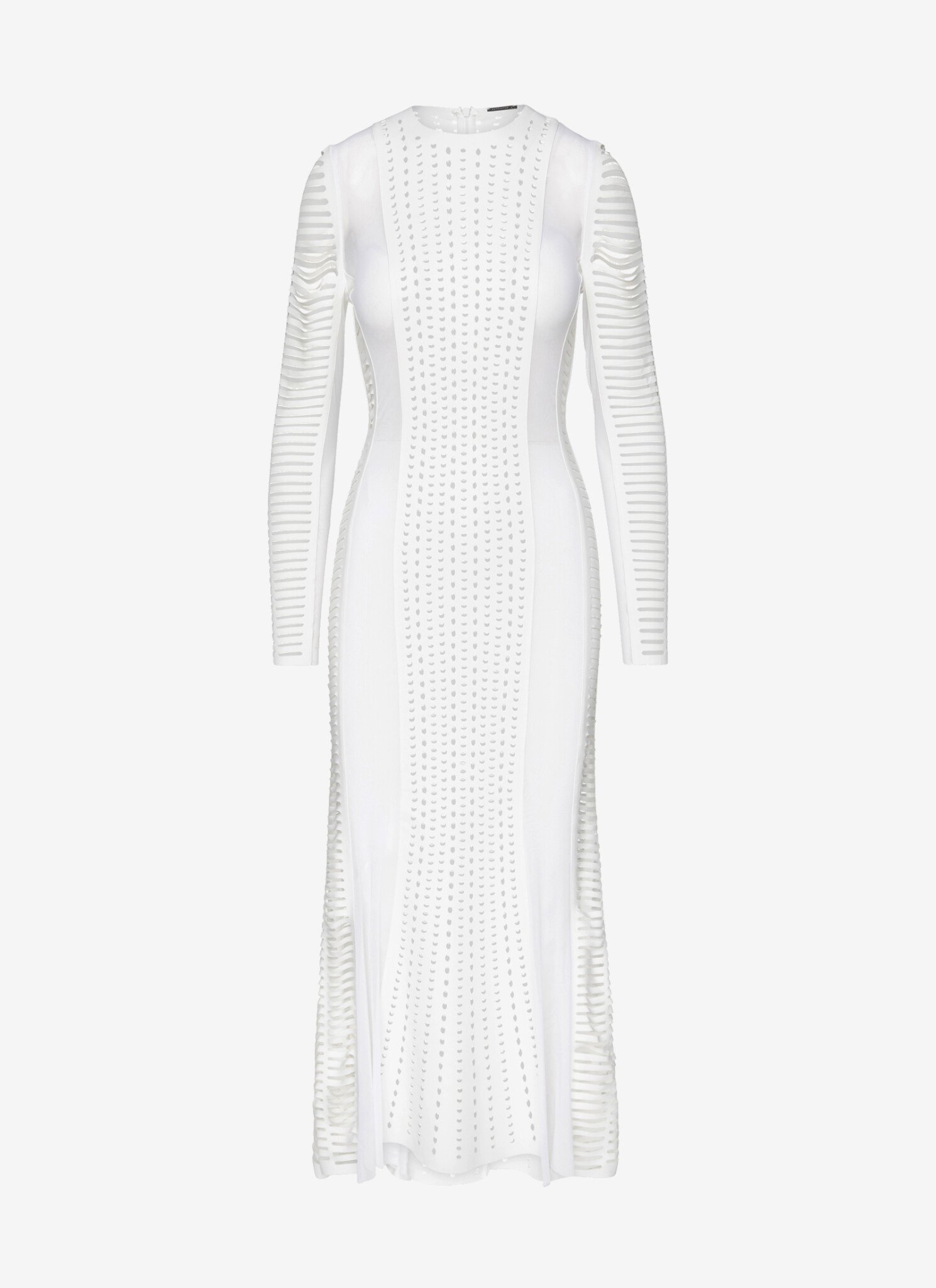 Long Sleeved Dress in White