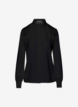 Long-Sleeved Shirt in Black
