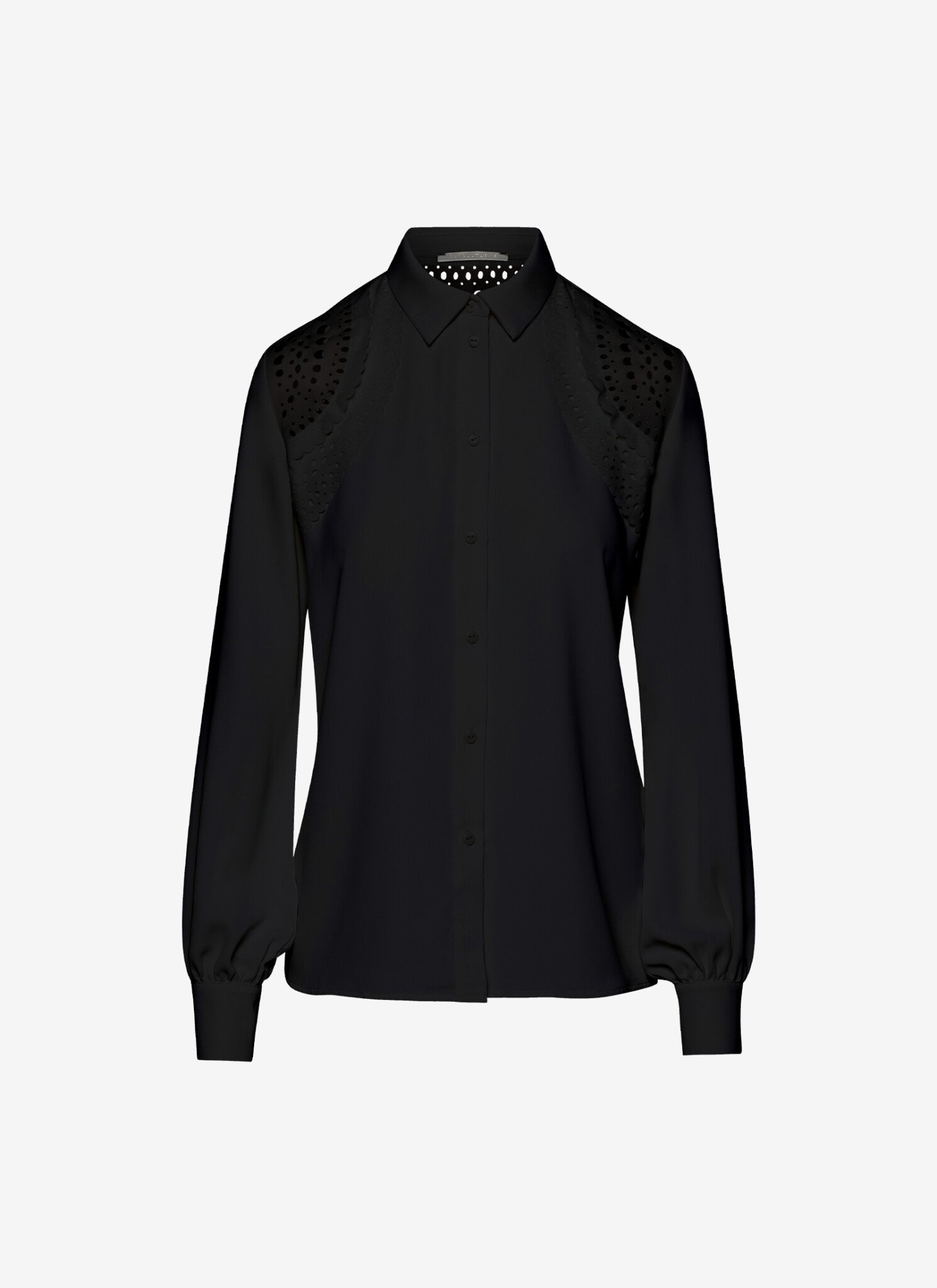 Long-Sleeved Shirt in Black