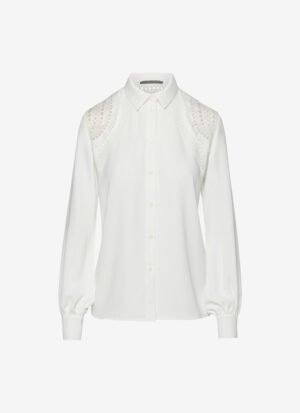 Long-Sleeved Shirt in White