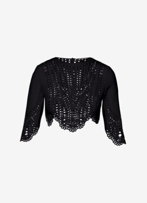 Long Sleeved Top in Black