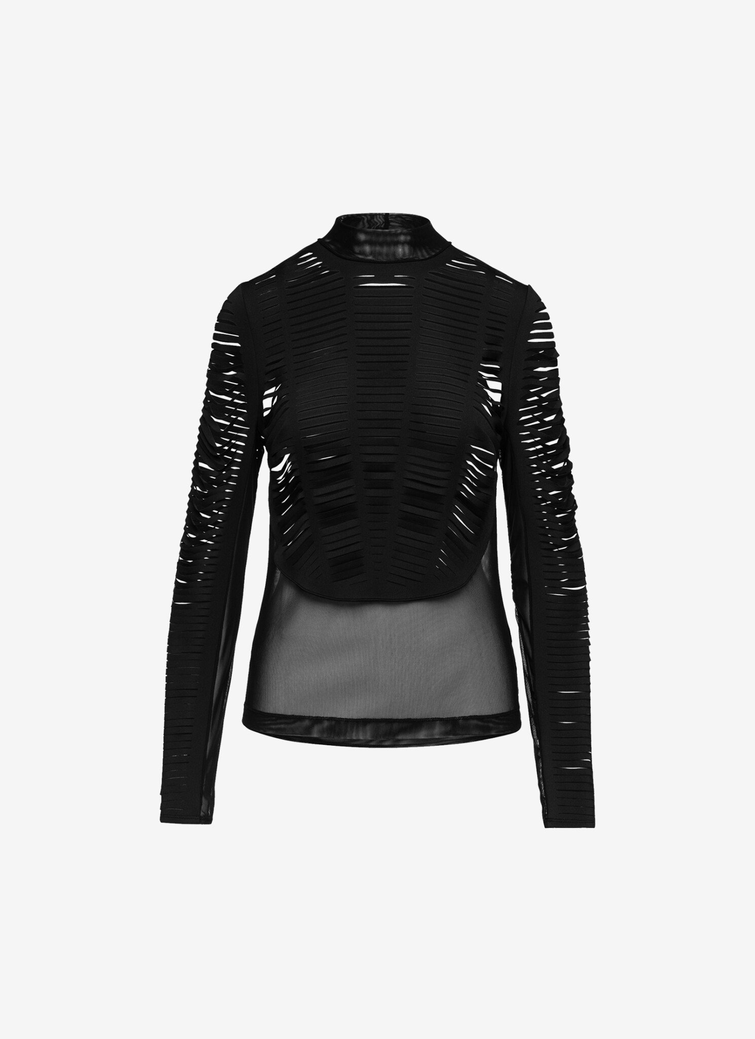 Long Sleeved Top in Black