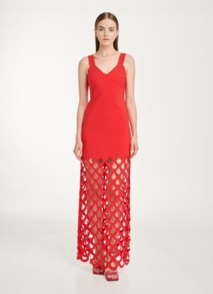 Maxi Dress in Red