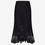 Midi Skirt in Black