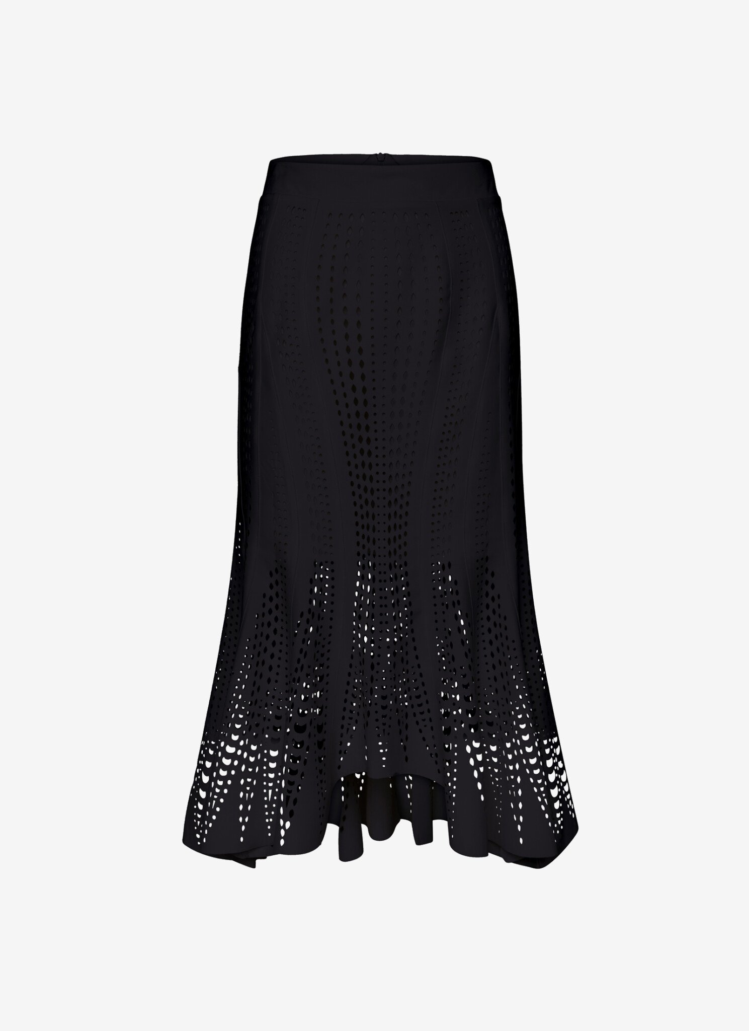 Midi Skirt in Black