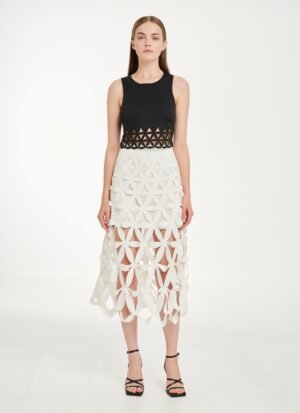Midi Skirt in White