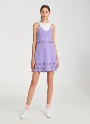 Mini Dress In Lilac