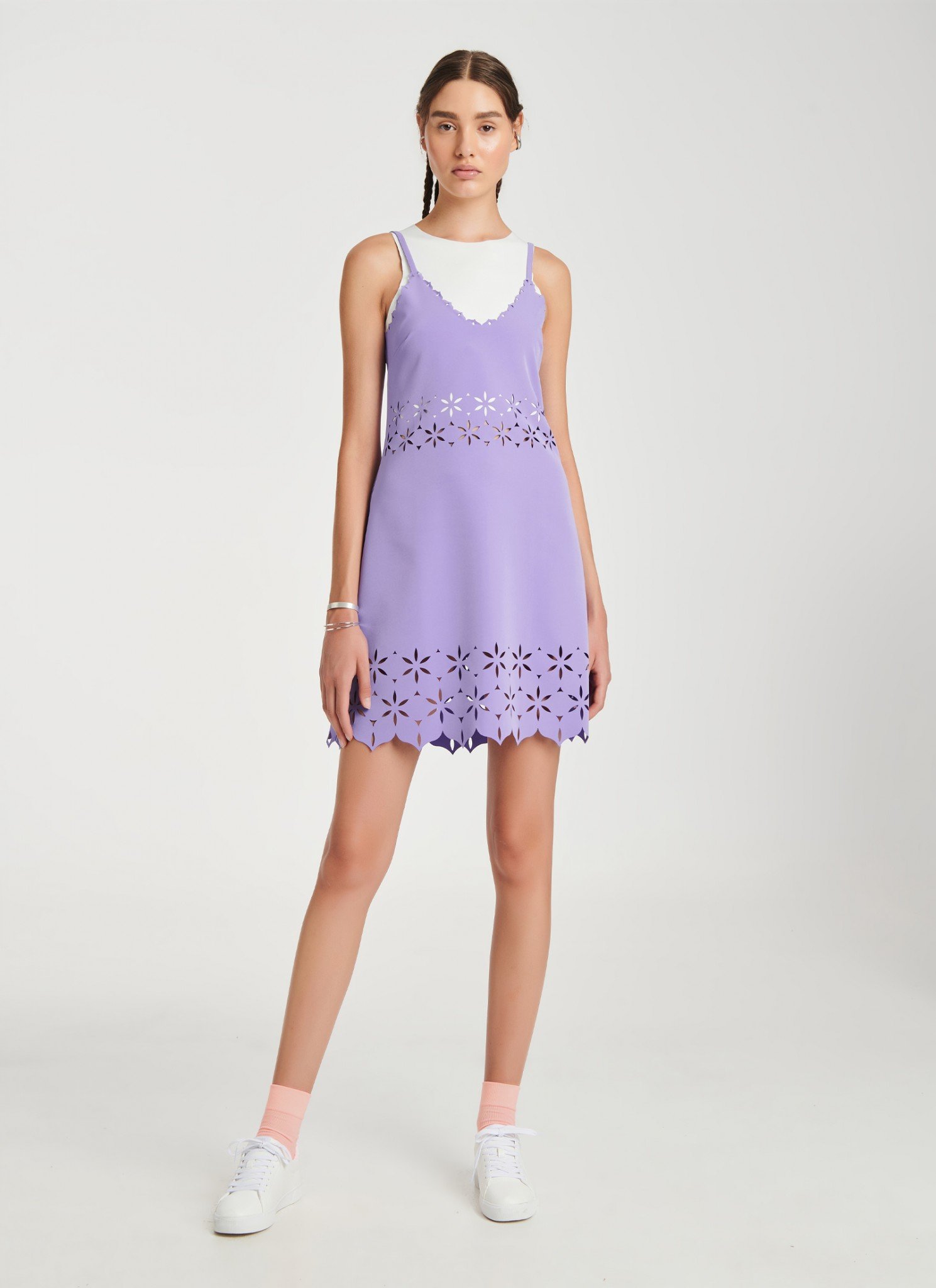 Mini Dress In Lilac