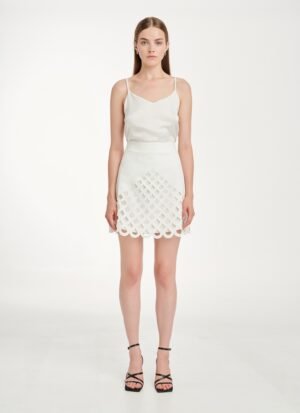 Mini Skirt in White