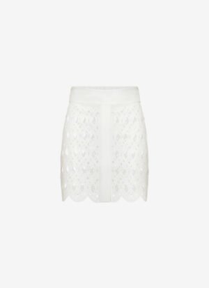 Mini Skirt in White