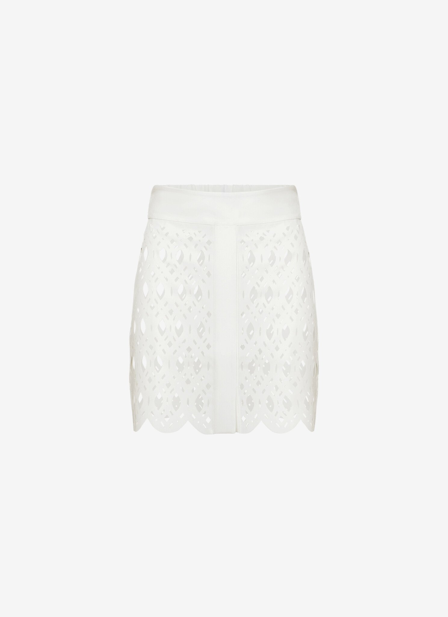 Mini Skirt in White