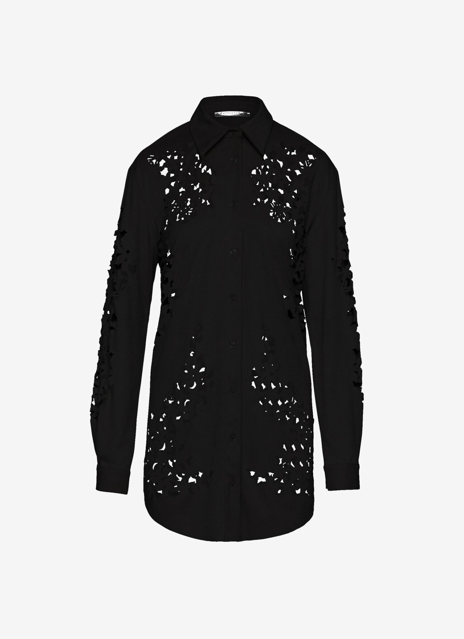 Overshirt In Black Suede