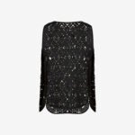 Paneled Tank Top in Black