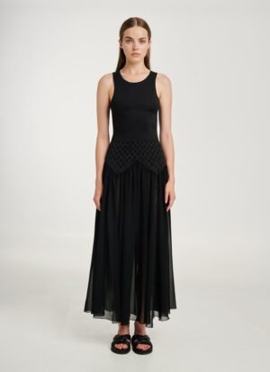 Sheer Cover-Up in Black