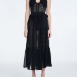 Sheer Cover-Up in Black