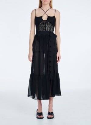 Sheer Cover-Up in Black