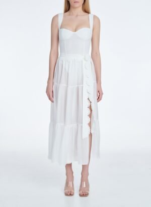 Sheer Cover-Up in White