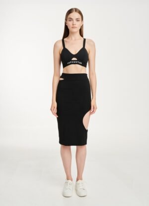 Skirt with Cut-Outs