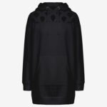 Sweatshirt Dress in Black