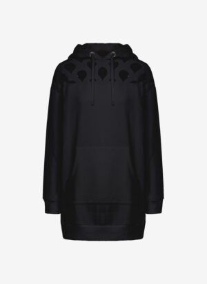 Sweatshirt Dress in Black