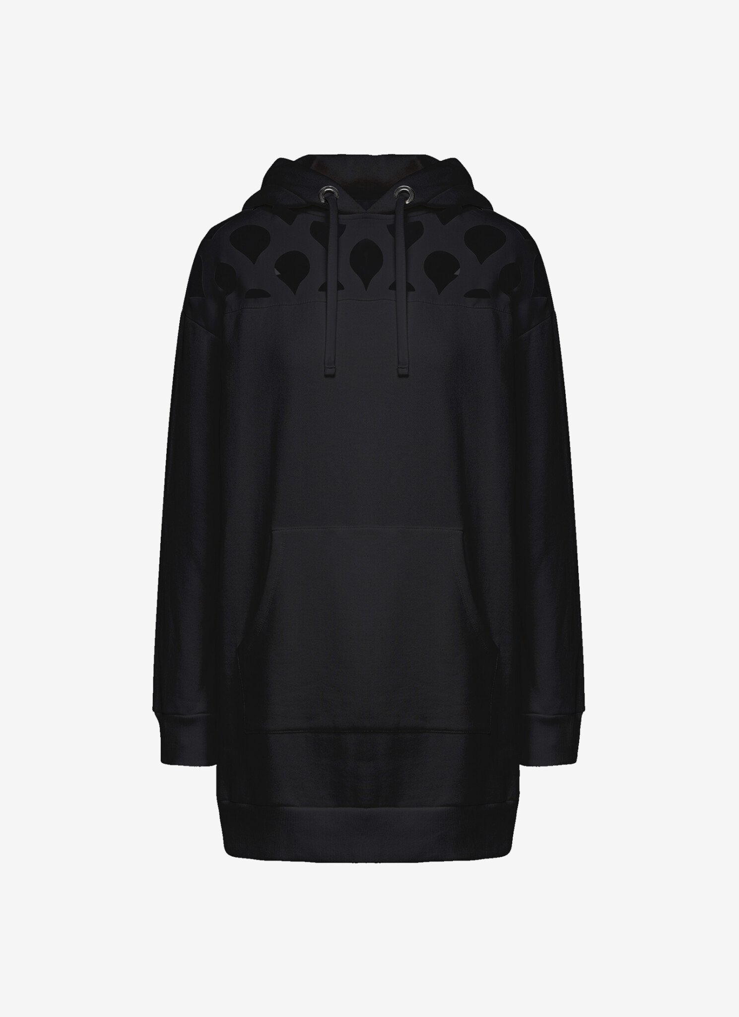 Sweatshirt Dress in Black